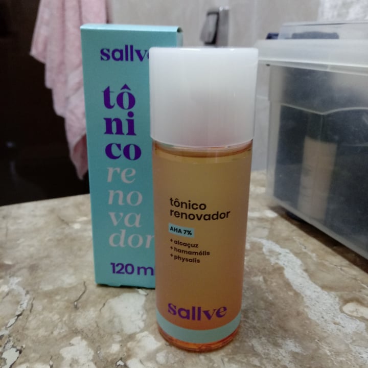 photo of Sallve Tonico renovador shared by @anadenegri on  05 Jun 2022 - review