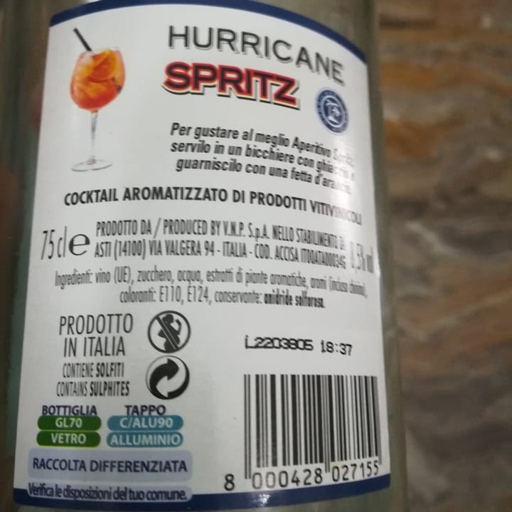 photo of Hurricane Drink shared by @sabatoalmercato on  08 May 2022 - review