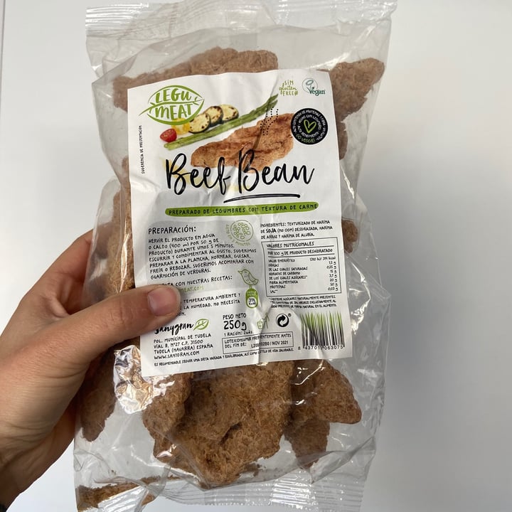 photo of Legu Meat Beef Bean shared by @alabama on  22 Jan 2021 - review