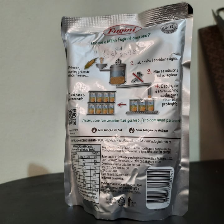 review photo of Fugini Milho em água shared by @abieoliveira on 25 Sep 2021 - review