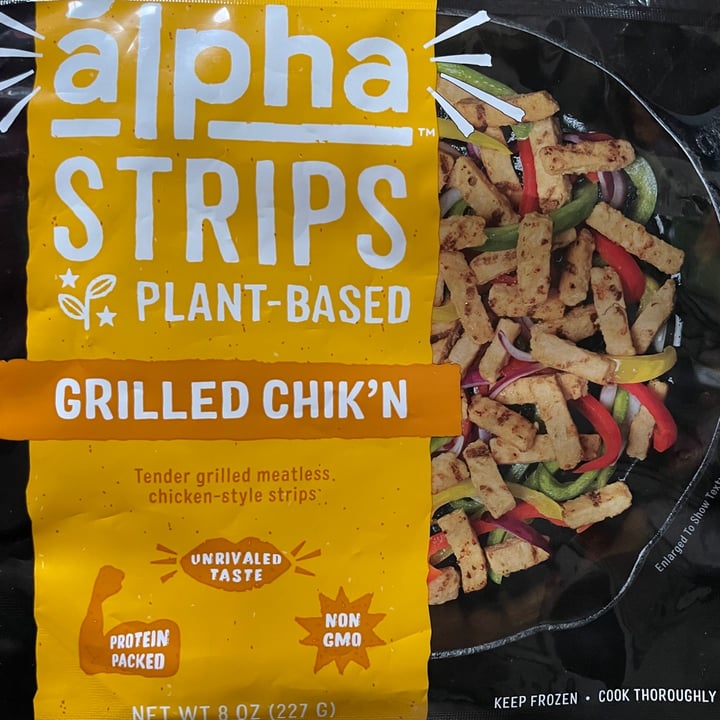 photo of Alpha Foods Alpha strips shared by @sofiacastells on  11 Sep 2021 - review