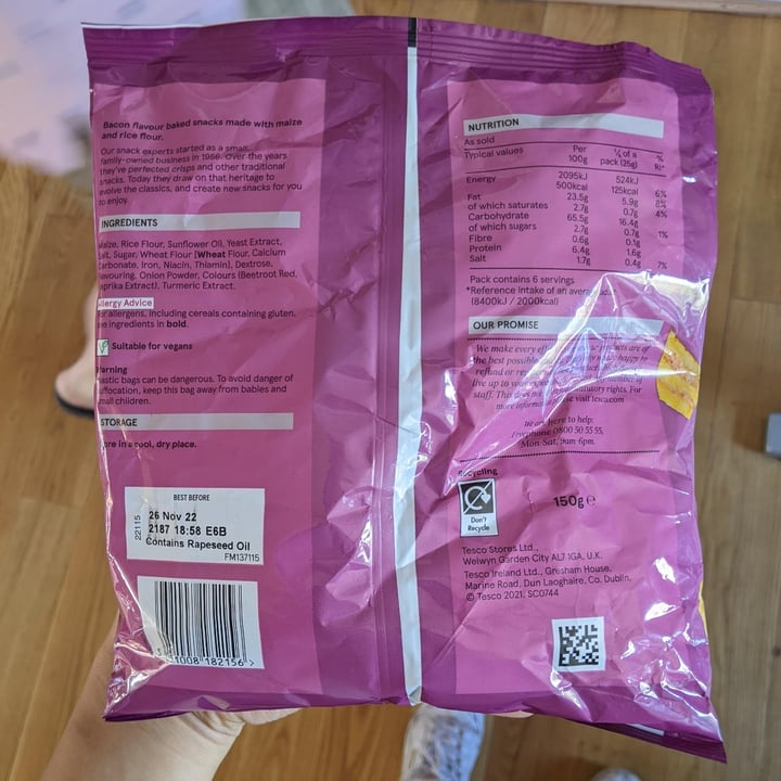 photo of Tesco Bacon rashers shared by @katchan on  16 Aug 2022 - review
