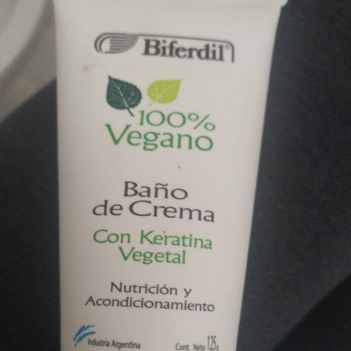 photo of Biferdil Baño de Crema con Keratina Vegetal shared by @love4animals on  09 Dec 2020 - review