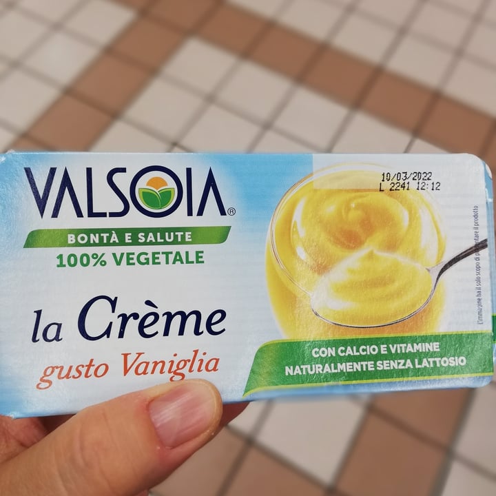 photo of Valsoia La Crème Gusto Vaniglia shared by @paolagalimberti on  03 Oct 2021 - review