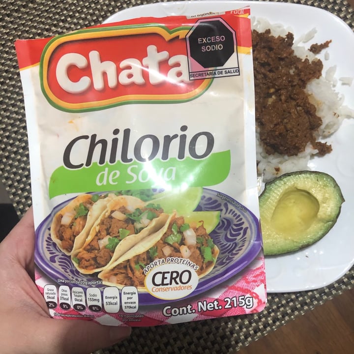 photo of La Chata Chilorio De Soya shared by @onearthling on  16 Dec 2020 - review