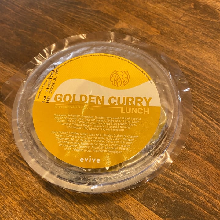 photo of Evive Golden Curry Lunch shared by @jadechagnon48 on  04 Nov 2021 - review
