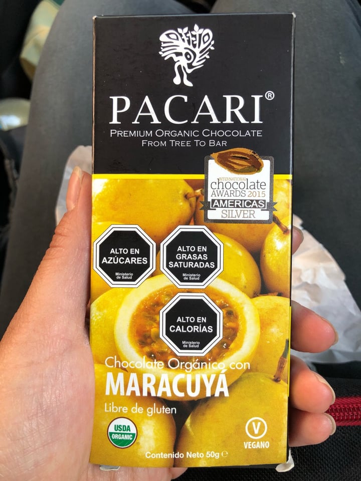 photo of Paccari Chocolate ( Maracuya ) shared by @katyaguayo on  06 Feb 2020 - review