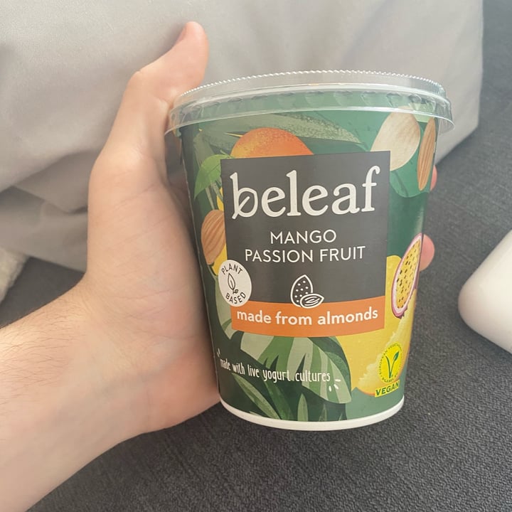 photo of beleaf Mango and Passionfruit Almond Yoghurt shared by @jamesm on  06 Mar 2022 - review