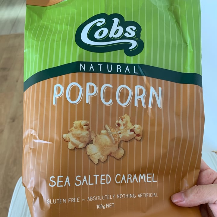 photo of Cobs Sea Salted Caramel Popcorn shared by @lilinomada on  21 Feb 2021 - review