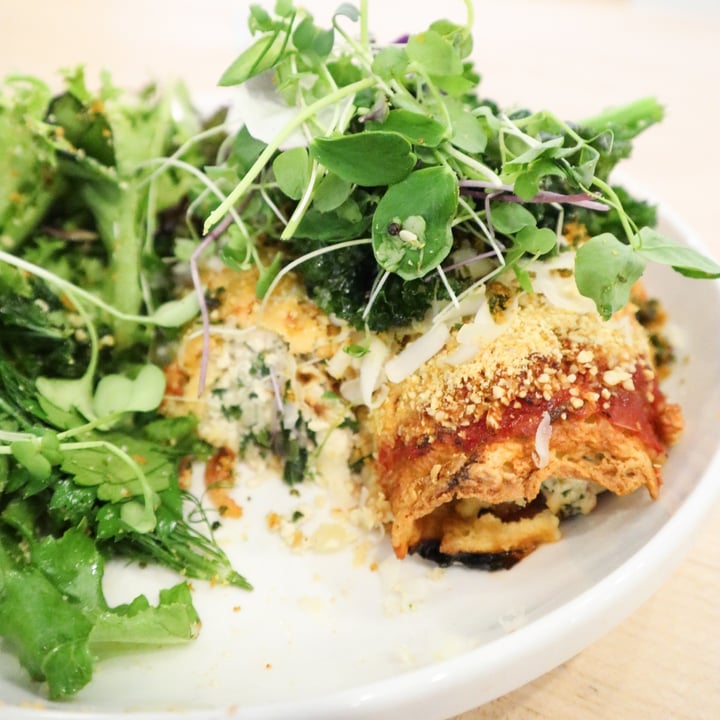 photo of Greenhouse Canteen and Bar Grandview Chickpea Crepe Cannelloni shared by @lizmaselli on  13 Oct 2020 - review