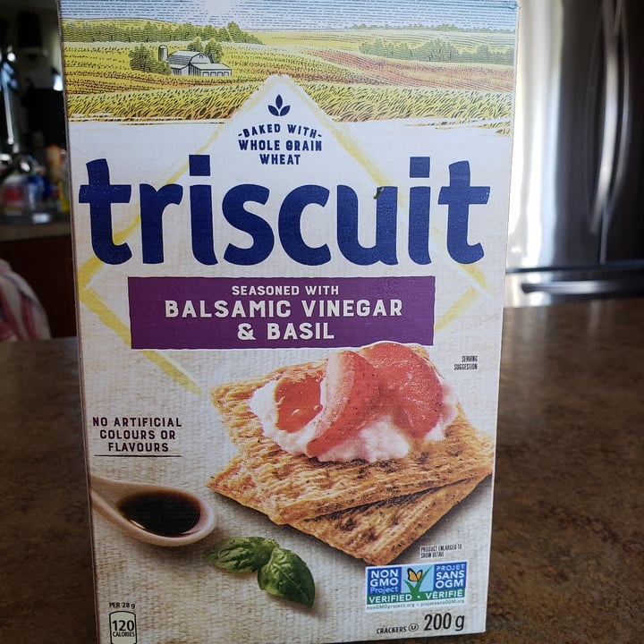 photo of Triscuit Triscuit Balsamic & Basil shared by @alexfoisy on  04 Oct 2022 - review