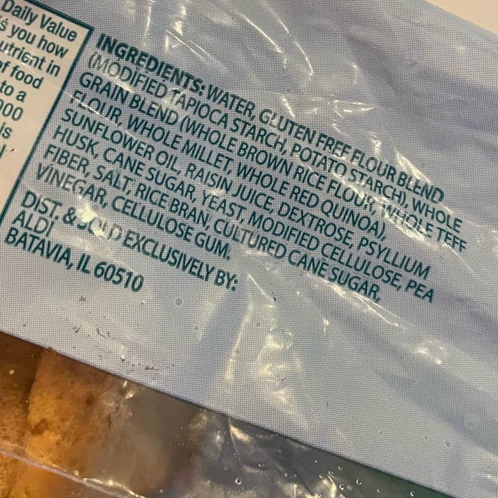 photo of live G free Gluten Free Wide Pan Whole Grain Bread shared by @kacy on  28 May 2022 - review