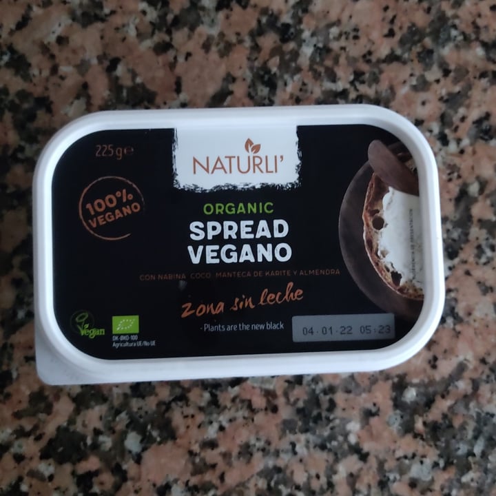 photo of Naturli' Naturli’ Organic Spreadable shared by @alexxzamo on  24 Nov 2021 - review