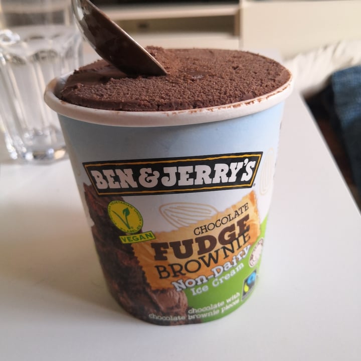 photo of Ben & Jerry's Chocolate Fudge Brownie Non-Dairy Ice Cream shared by @maritacd on  13 Jul 2022 - review