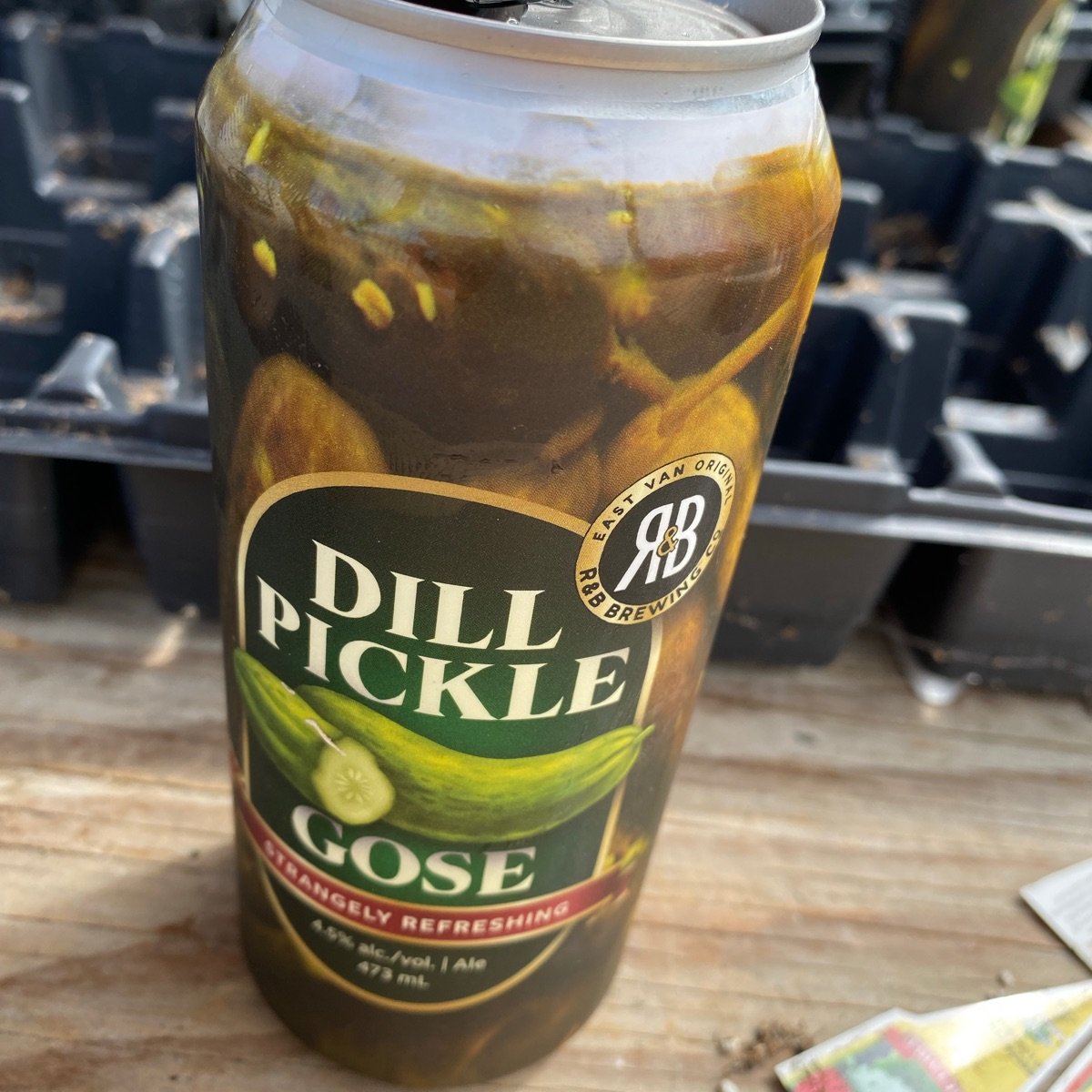 R&B Brewing Co Dill Pickle Gose Reviews abillion