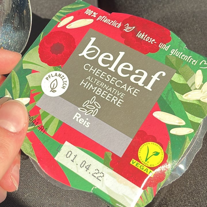 review photo of beleaf Cheesecake Style Raspberry shared by @plantbasedglutenfree on 10 Mar 2022 - review