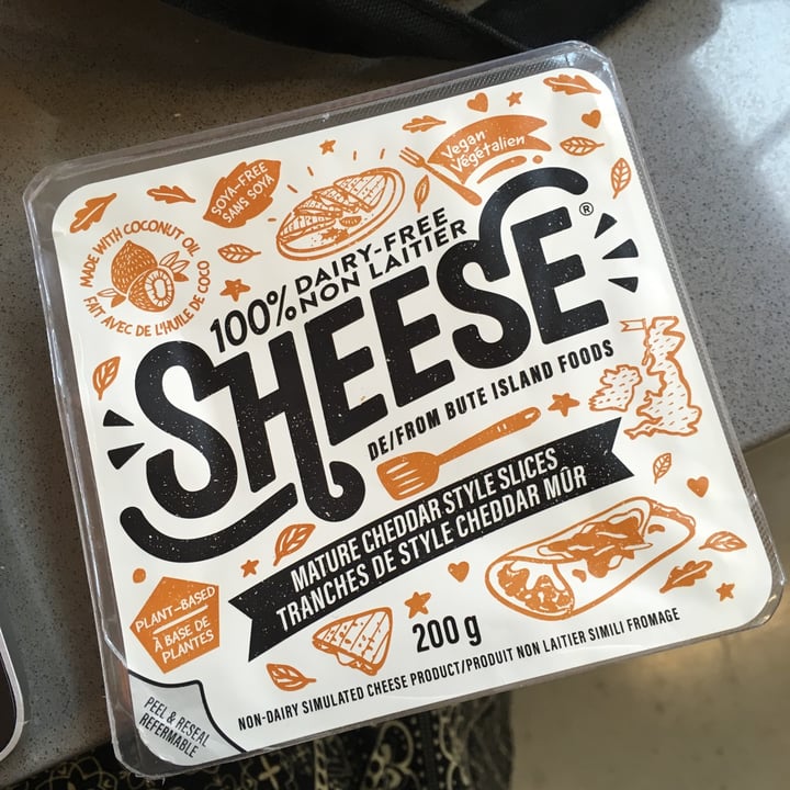photo of Sheese Mature cheddar style slices shared by @allisonwalters on  18 Oct 2021 - review