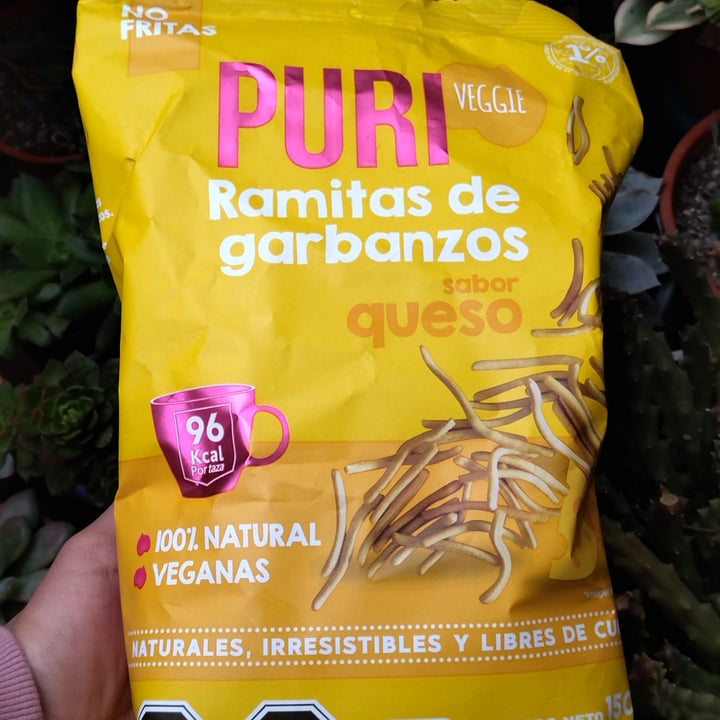 photo of Puri Pop Ramitas de garbanzo sabor queso shared by @camilix on  03 Aug 2022 - review