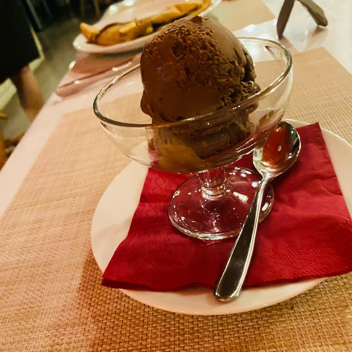 photo of La Buganvilia sorbete de chocolate shared by @marionayogacadaques on  21 Jun 2022 - review