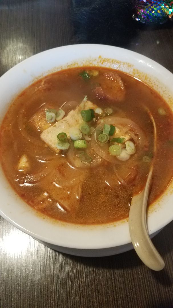 photo of Indochine Vegan Spicy noodle soup shared by @iskpopvegan on  05 Feb 2020 - review