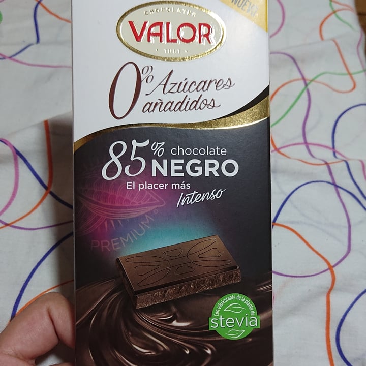 photo of Valor 85% chocolate negro sin azucar shared by @sam666 on  18 Oct 2020 - review