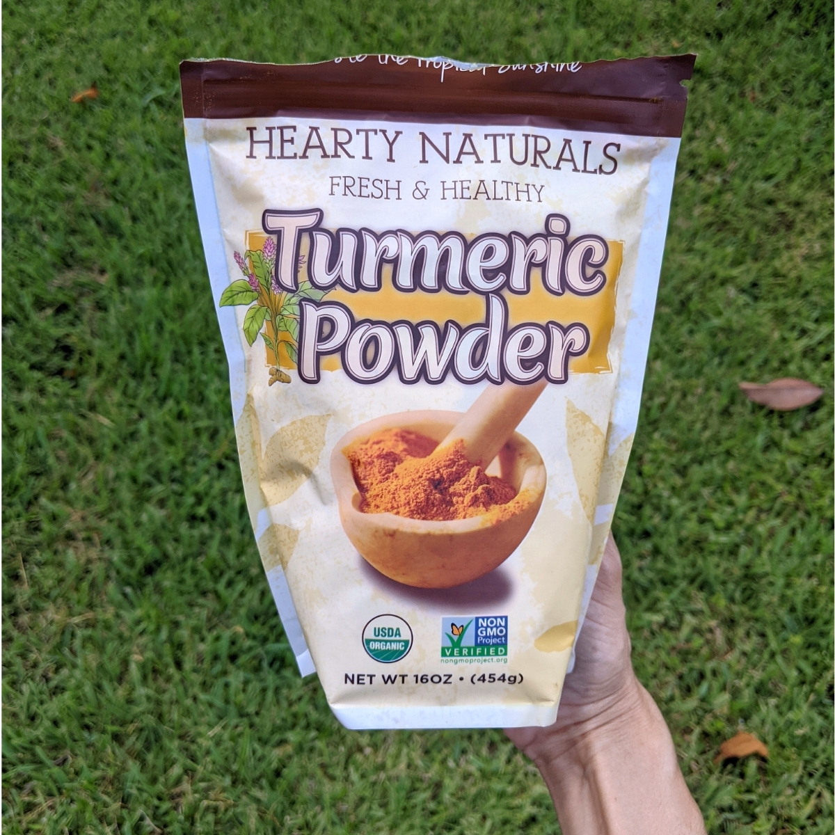 Turmeric powder promo and