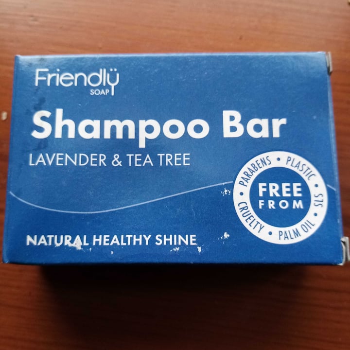 photo of Friendly Soap Lavender & Tea tree shampoo bar shared by @veganandkind on  22 Jun 2020 - review
