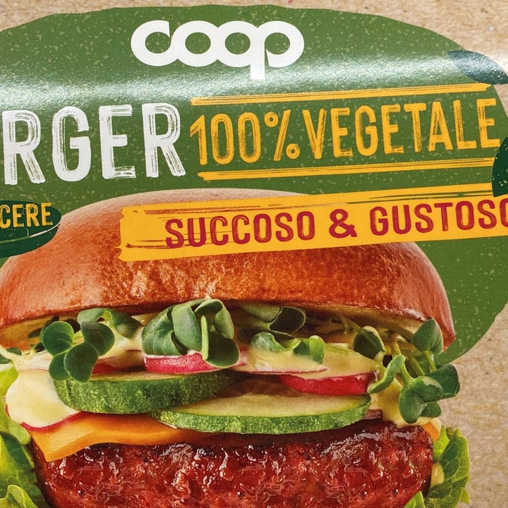 photo of coop burger vegetale shared by @marikamaky on  24 Sep 2022 - review