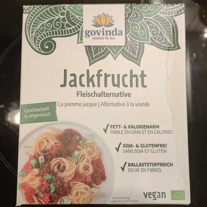 photo of Govinda Jackfruit Fleischalternative shared by @draky19 on  24 Apr 2022 - review