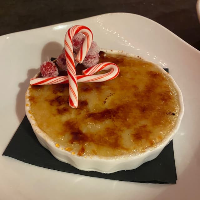 Photo of the dish “Creme Brûlé (Christmas special)”