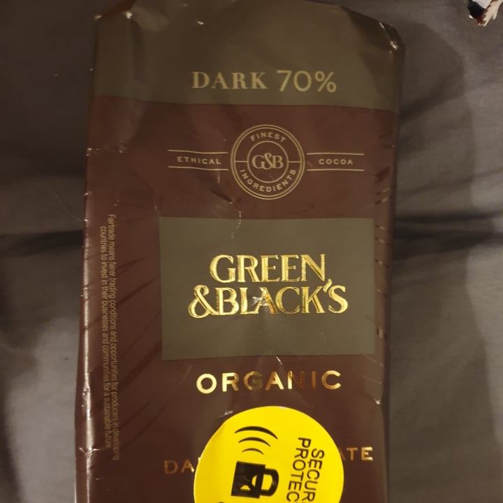 photo of Green & Black's Organic 70% Cocoa Dark Chocolate shared by @carlottaclare on  19 Nov 2020 - review