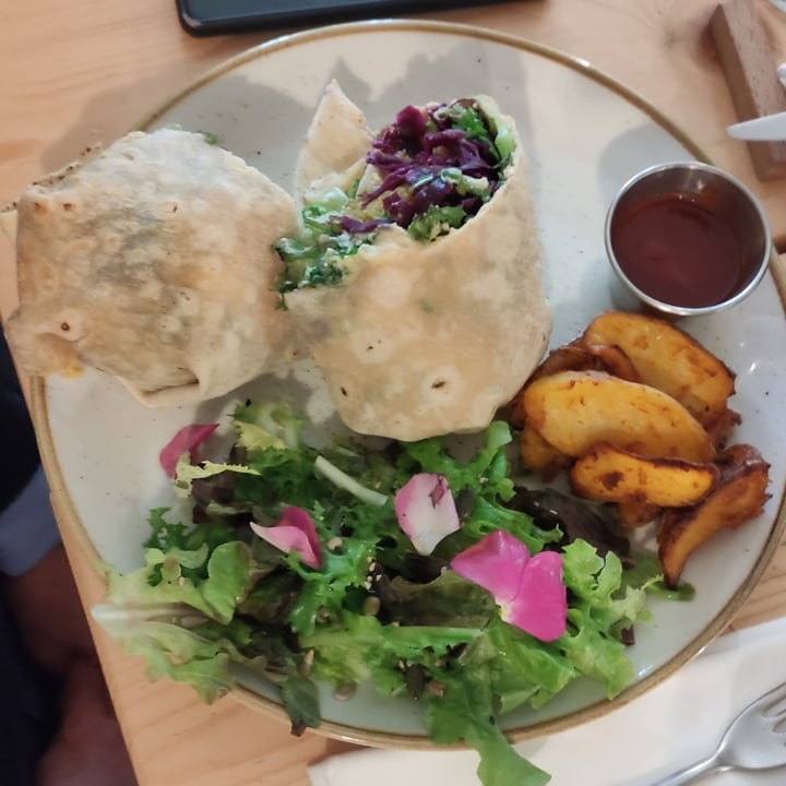 photo of Aromaticus Pita Con Falafel shared by @tastyveg on  30 Oct 2021 - review