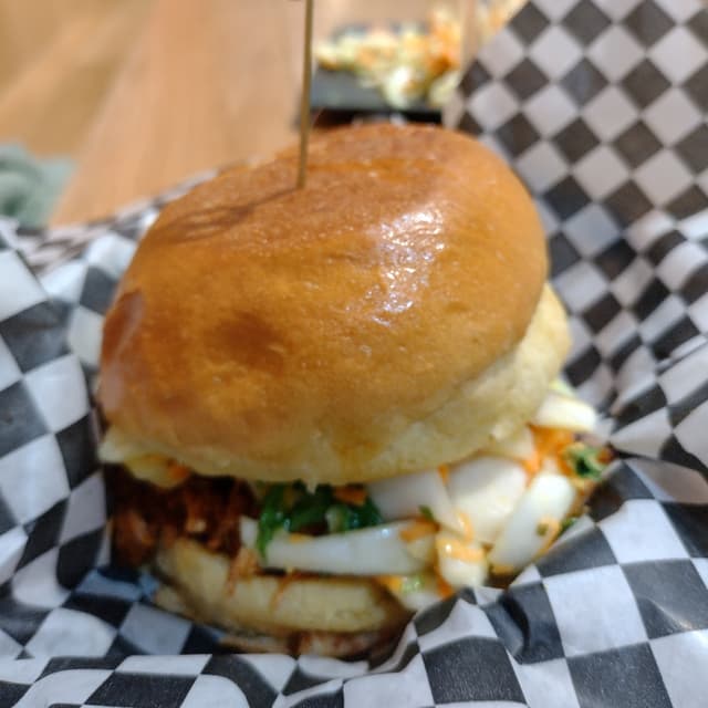 Photo of the dish “Fiancé Burger Éfiloché”