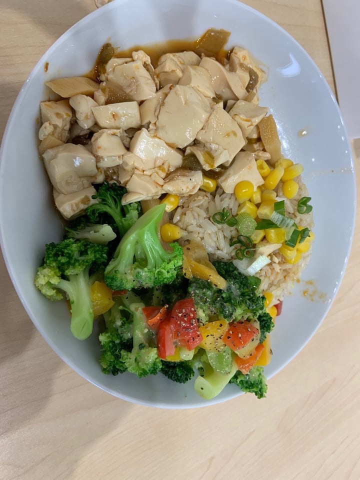 photo of Nani's Kitchen Rice bento shared by @veganviks on  12 Mar 2020 - review