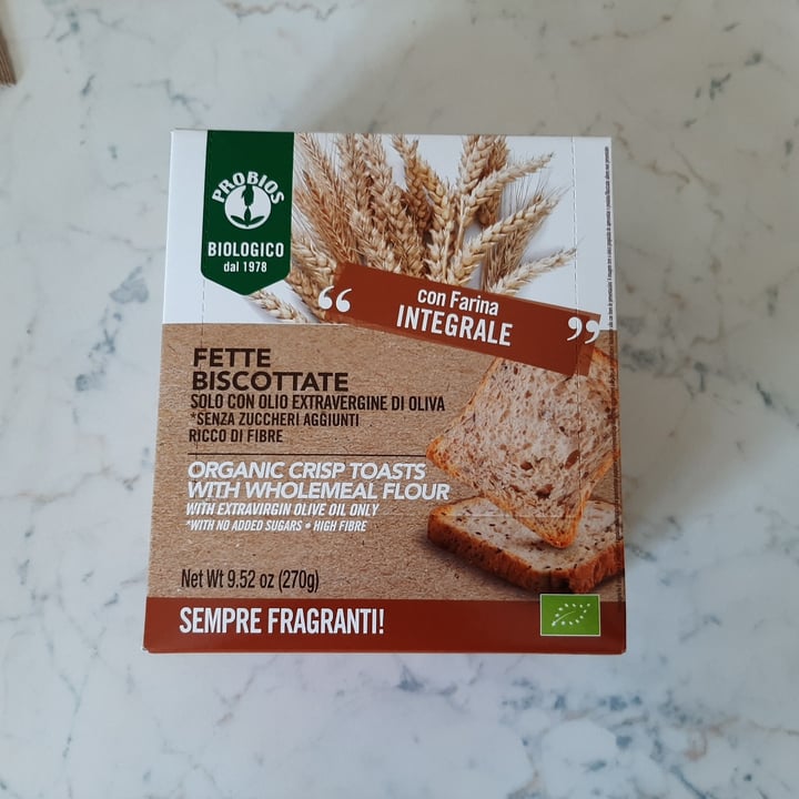 review photo of La Via Del Grano Fette biscottate integrali shared by @3l3n1x86 on 14 Apr 2022 - review