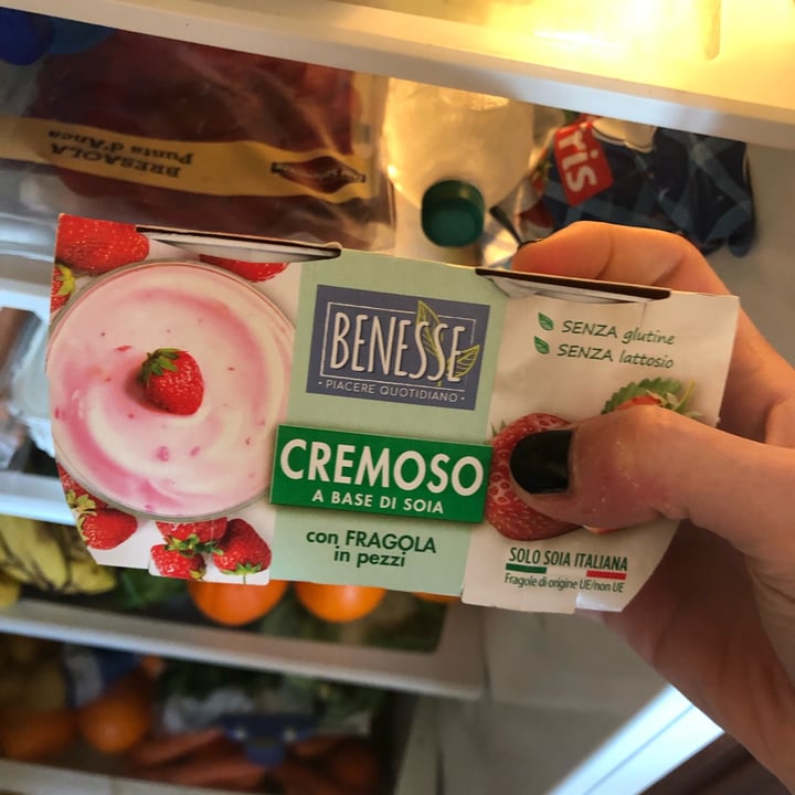 photo of Benèsse Yogurt soia fragola shared by @frnkmrs on  08 Feb 2022 - review