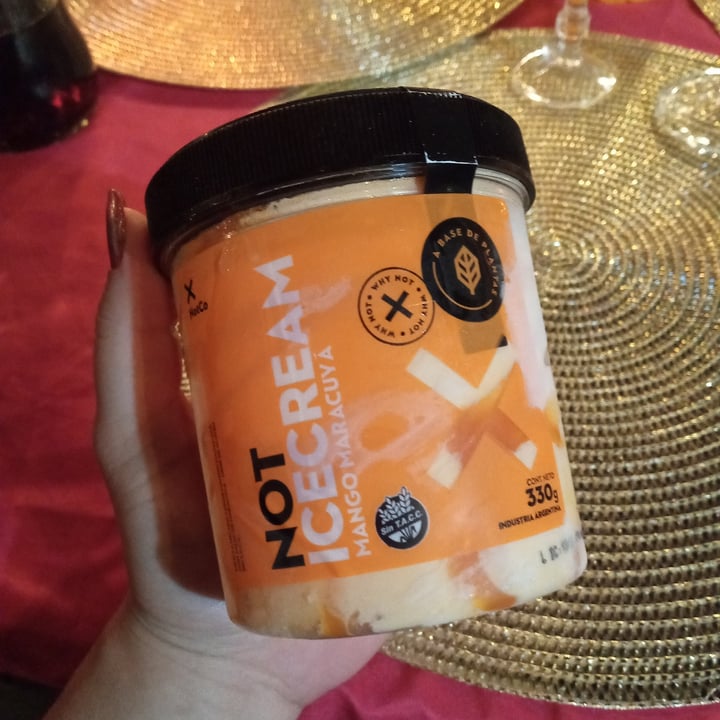 photo of NotCo Not Icecream Mango Maracuyá shared by @flor-camilo on  15 Jan 2022 - review