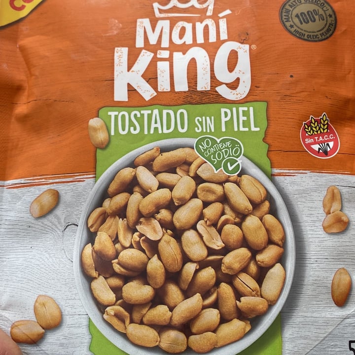 photo of Maní King Mani Tostado Sin Piel shared by @manuantiespecista on  12 Dec 2022 - review