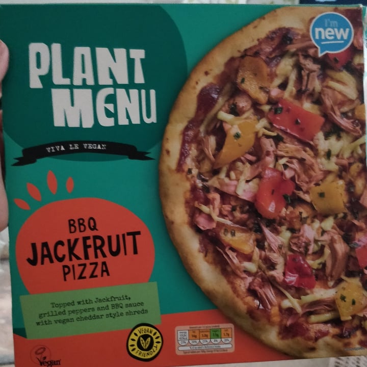 photo of ALDI BBQ Jackfruit Pizza shared by @plumesworld on  19 May 2020 - review