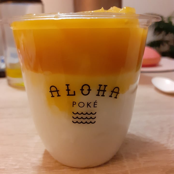 photo of Aloha Poké Haupia Con Mango shared by @desdeees on  05 Oct 2020 - review