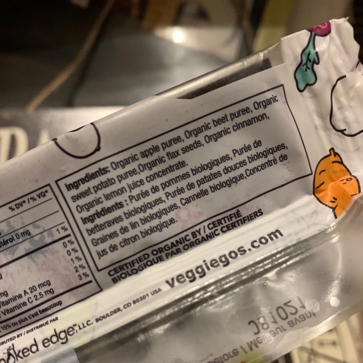 photo of Veggie Go’d Fruit Leather shared by @angelaargentina on  14 Oct 2020 - review