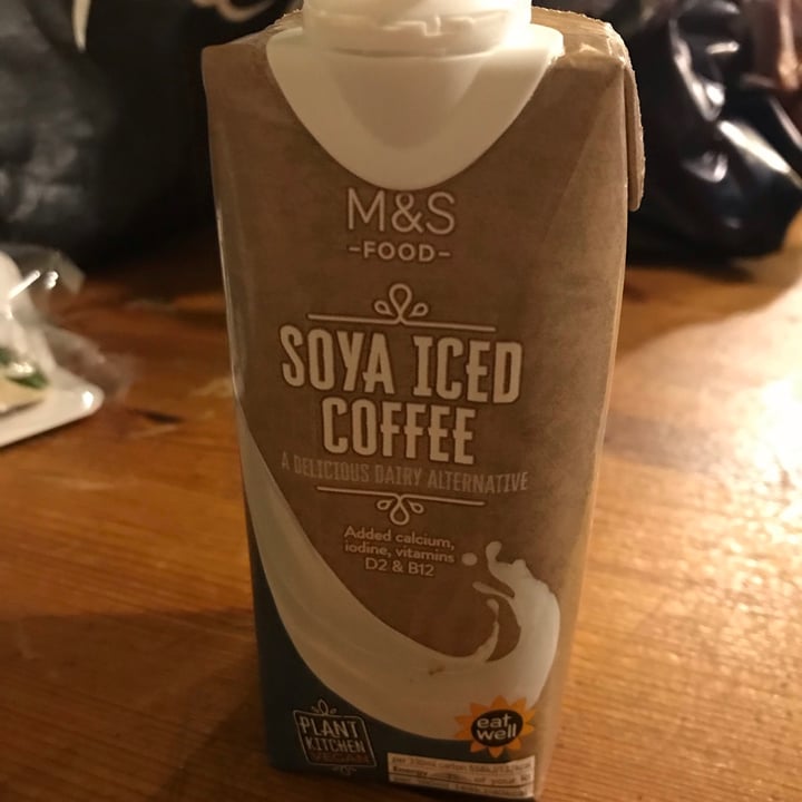 photo of Plant Kitchen (M&S) Soya iced coffee shared by @charliejones1 on  11 Dec 2021 - review