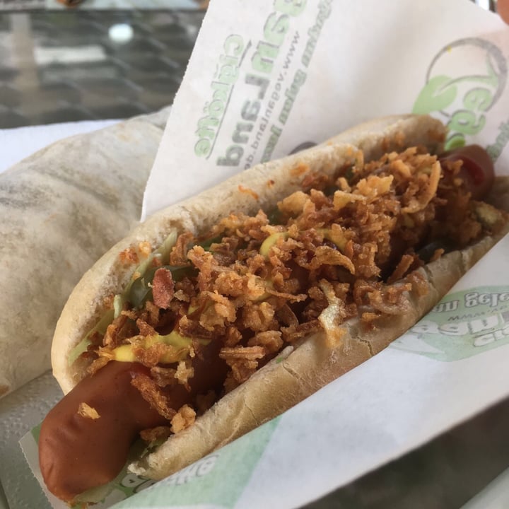 photo of Veganland Cigköfte Hotdog shared by @everydayhero on  18 Apr 2019 - review