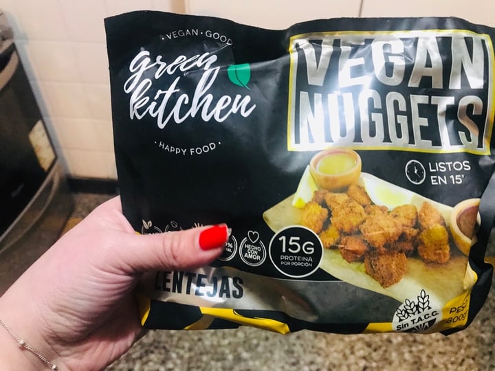 photo of Green kitchen Nuggets Veganos De Garbanzo shared by @littleinfinity on  03 Aug 2020 - review