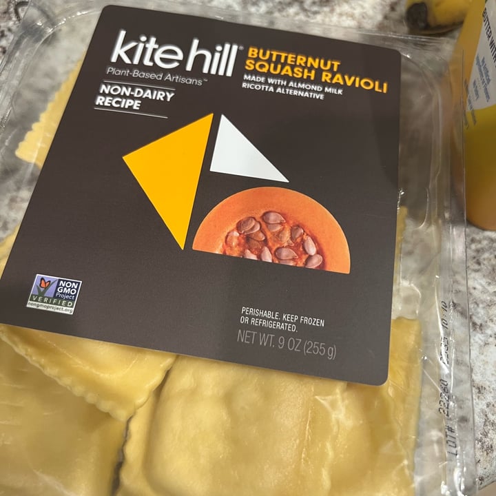 photo of Kite Hill Butternut Squash Ravioli shared by @revoltingviolet on  22 Nov 2022 - review