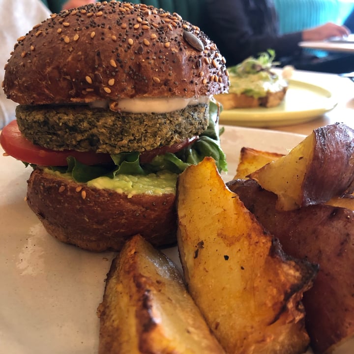 photo of Lexi's Healthy Eatery Warrior Burger shared by @mothercitymatt on  22 Aug 2021 - review