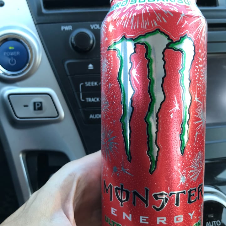 photo of Monster Energy Ultra Watermelon shared by @maryanarch on  16 Aug 2022 - review