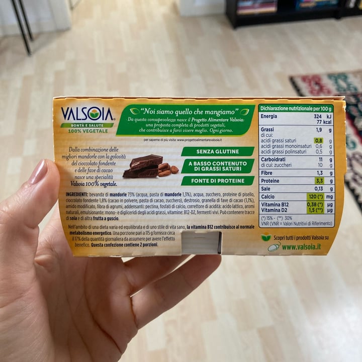 photo of Valsoia Yogurt cioccolato shared by @babinskij on  03 Apr 2022 - review