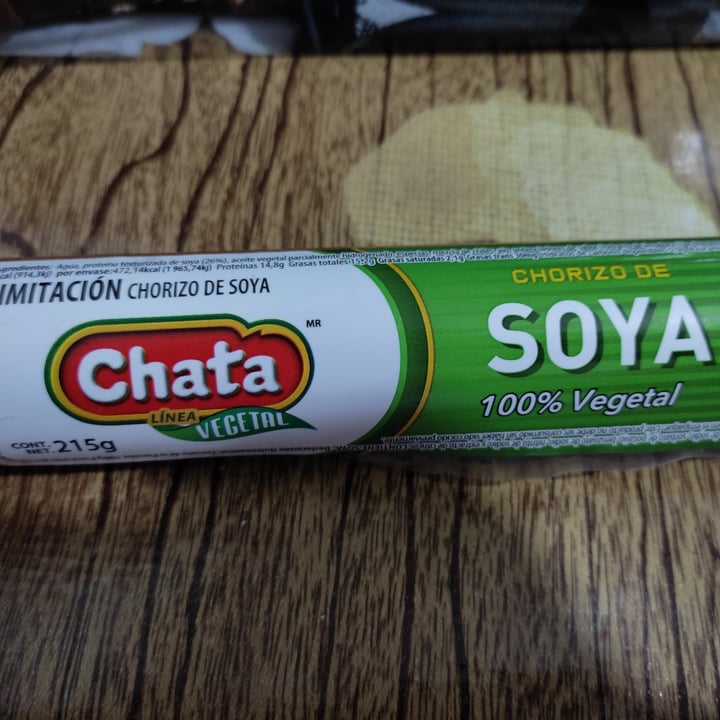 photo of La Chata Chorizo de soya shared by @muegan on  30 Jan 2022 - review