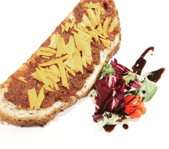 Photo of the dish “Tostada de sobreasada”